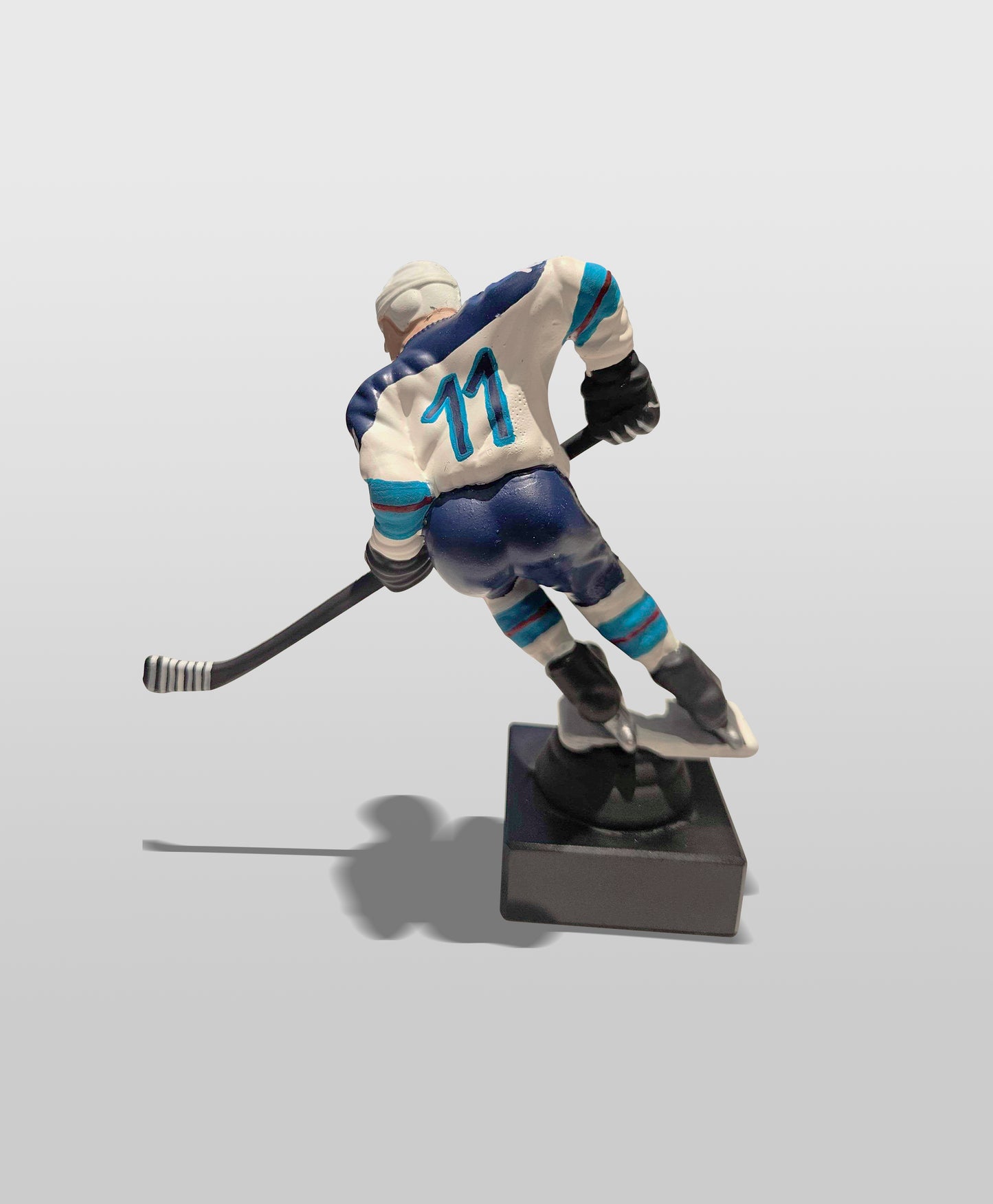 Hand-painted Hockey Player Souvenir