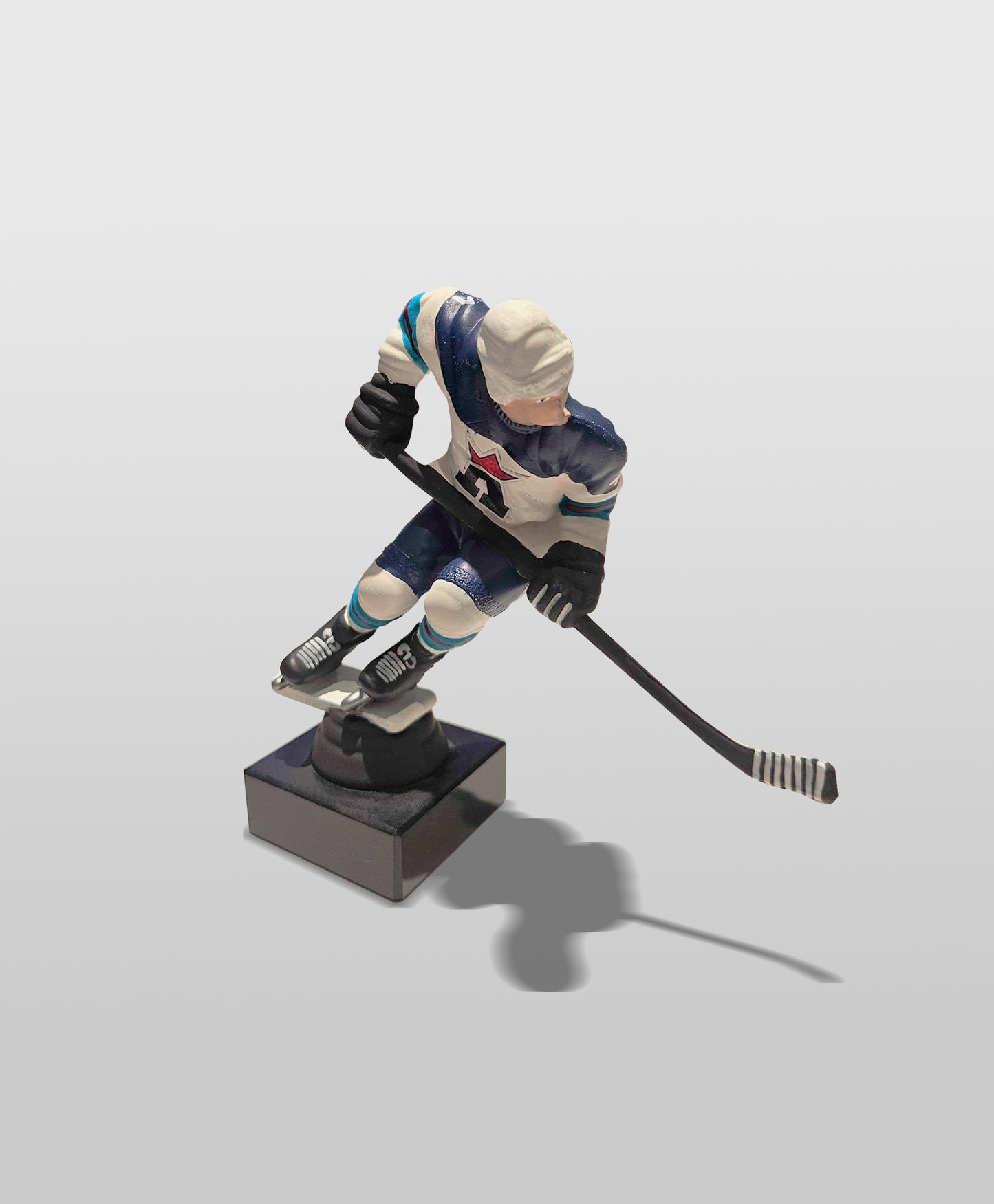 Hand-painted Hockey Player Souvenir