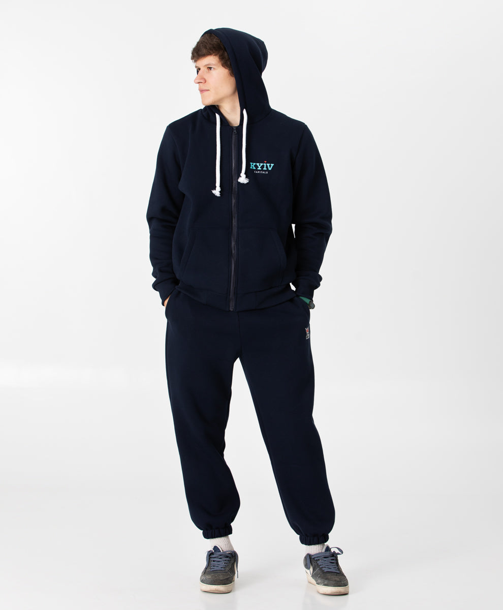 Флісовий худі "Київ Кепіталз" з застібкою