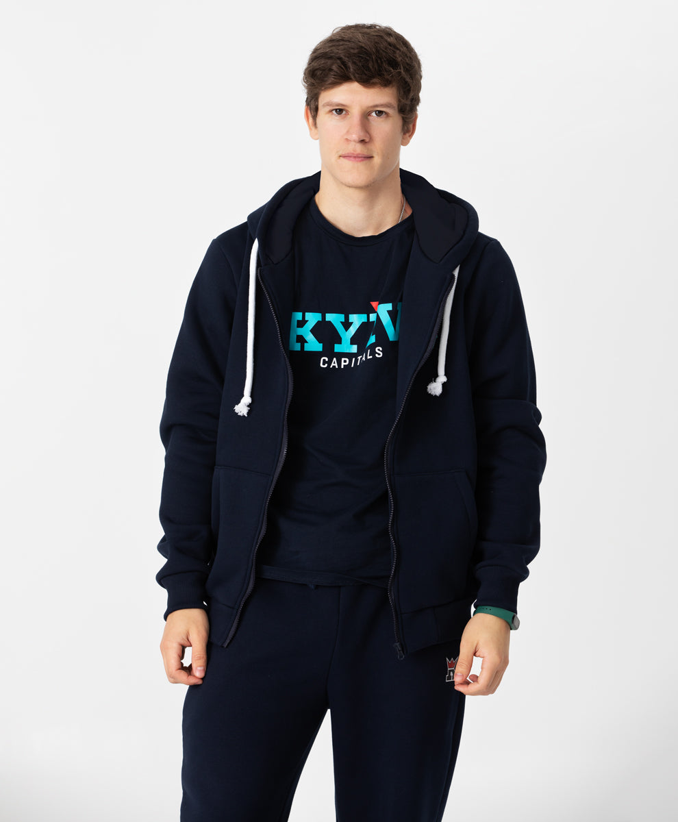 Флісовий худі "Київ Кепіталз" з застібкою