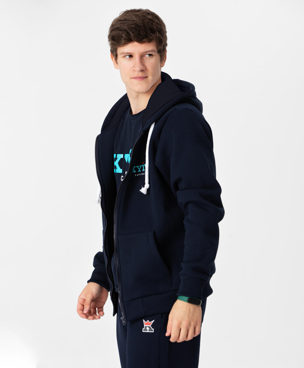 Флісовий худі "Київ Кепіталз" з застібкою