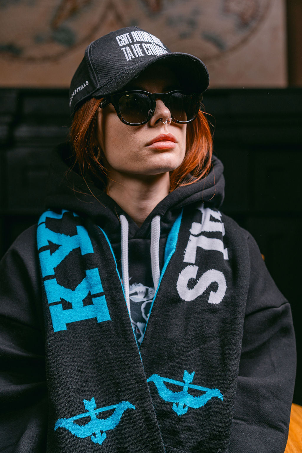 Black Statement Cap. Ver 2