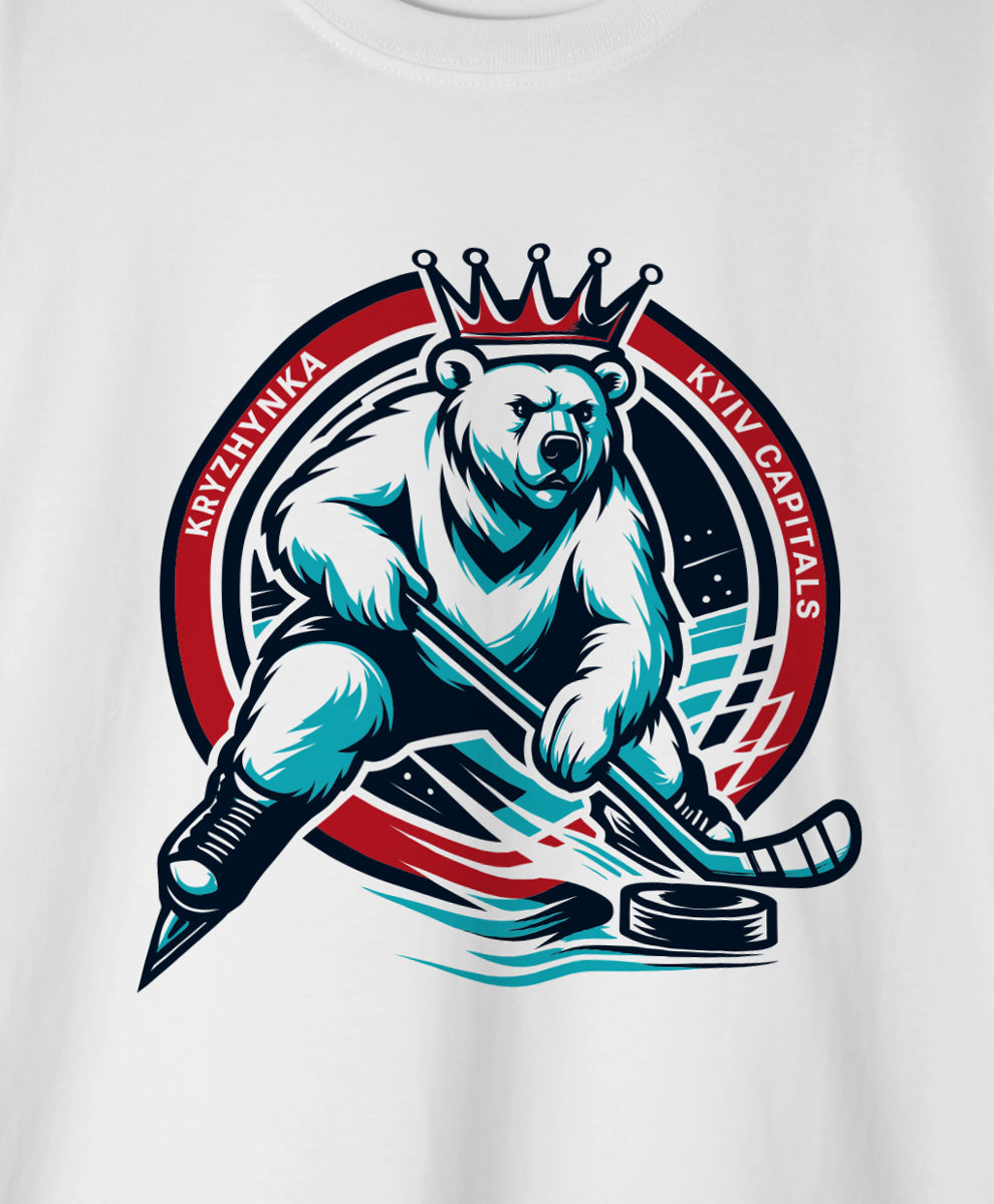 Колаборація Кепіталз x Крижинка. Лонгслів молочного кольору