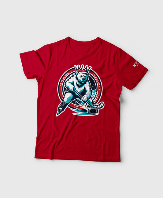 Колаборація Кепіталз x Крижинка. Червона футболка