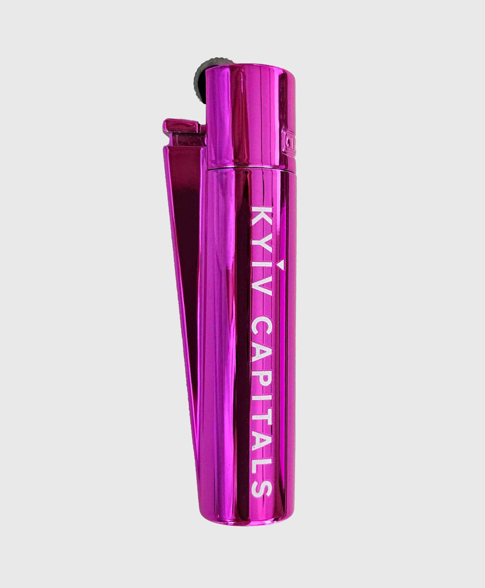 Запальничка Clipper Metal Pink