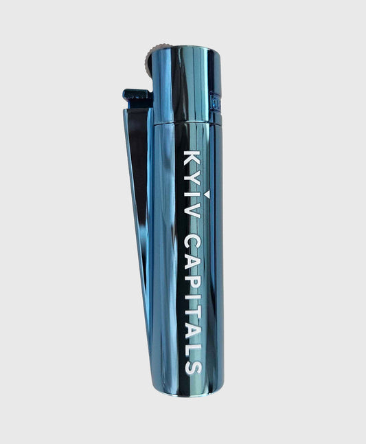 Запальничка Lighter Clipper  Blue Metal
