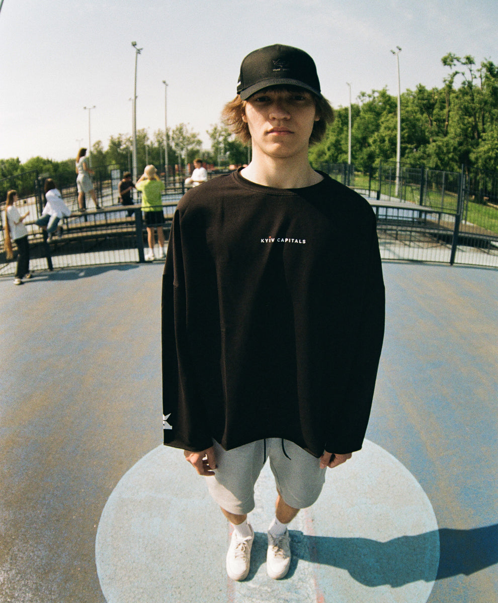 Urban style 1.0. Long sleeve. Black.