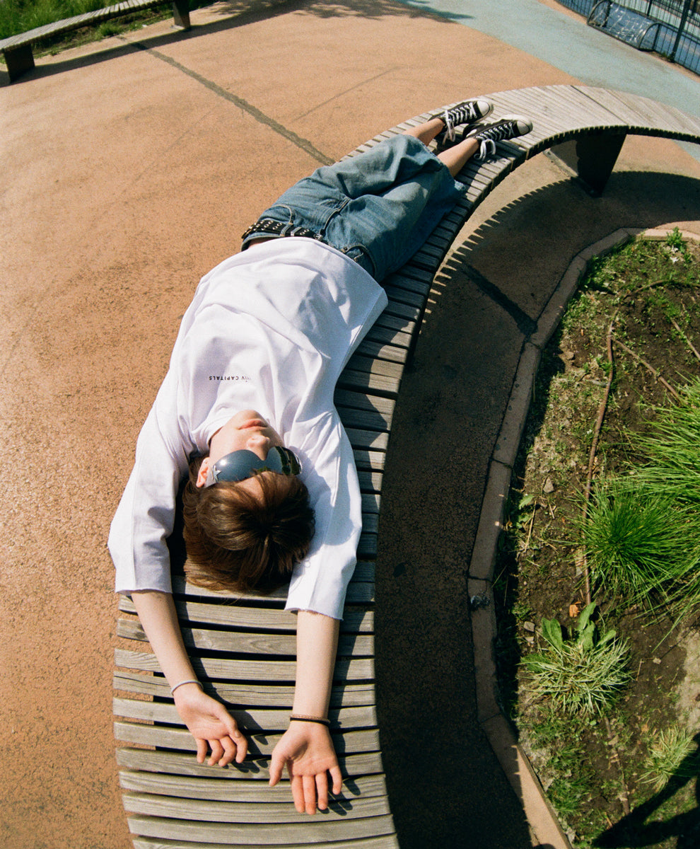 Urban style 1.0. Long sleeve white top #2
