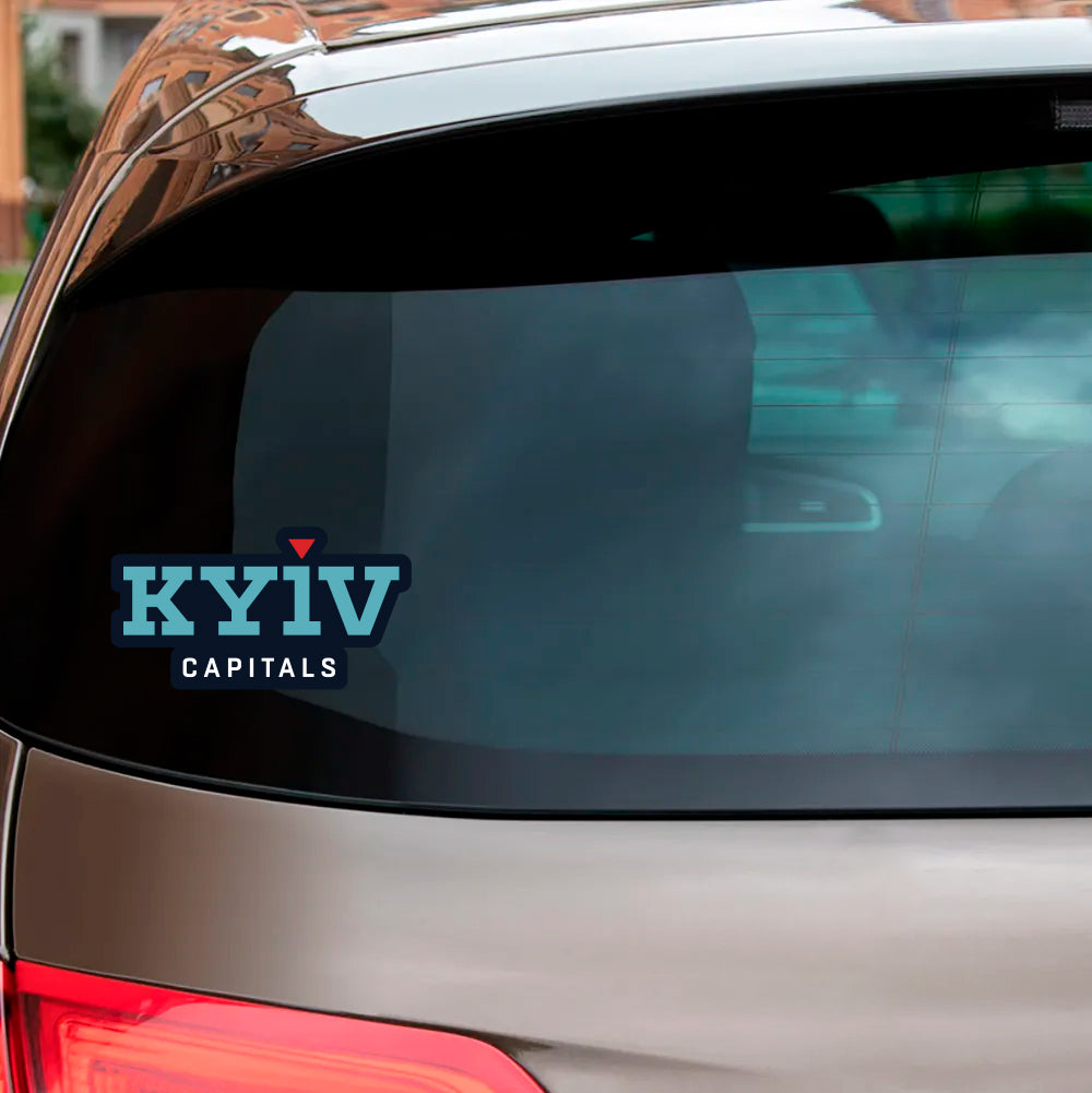 Kyiv Capitals Car Sticker. Logo