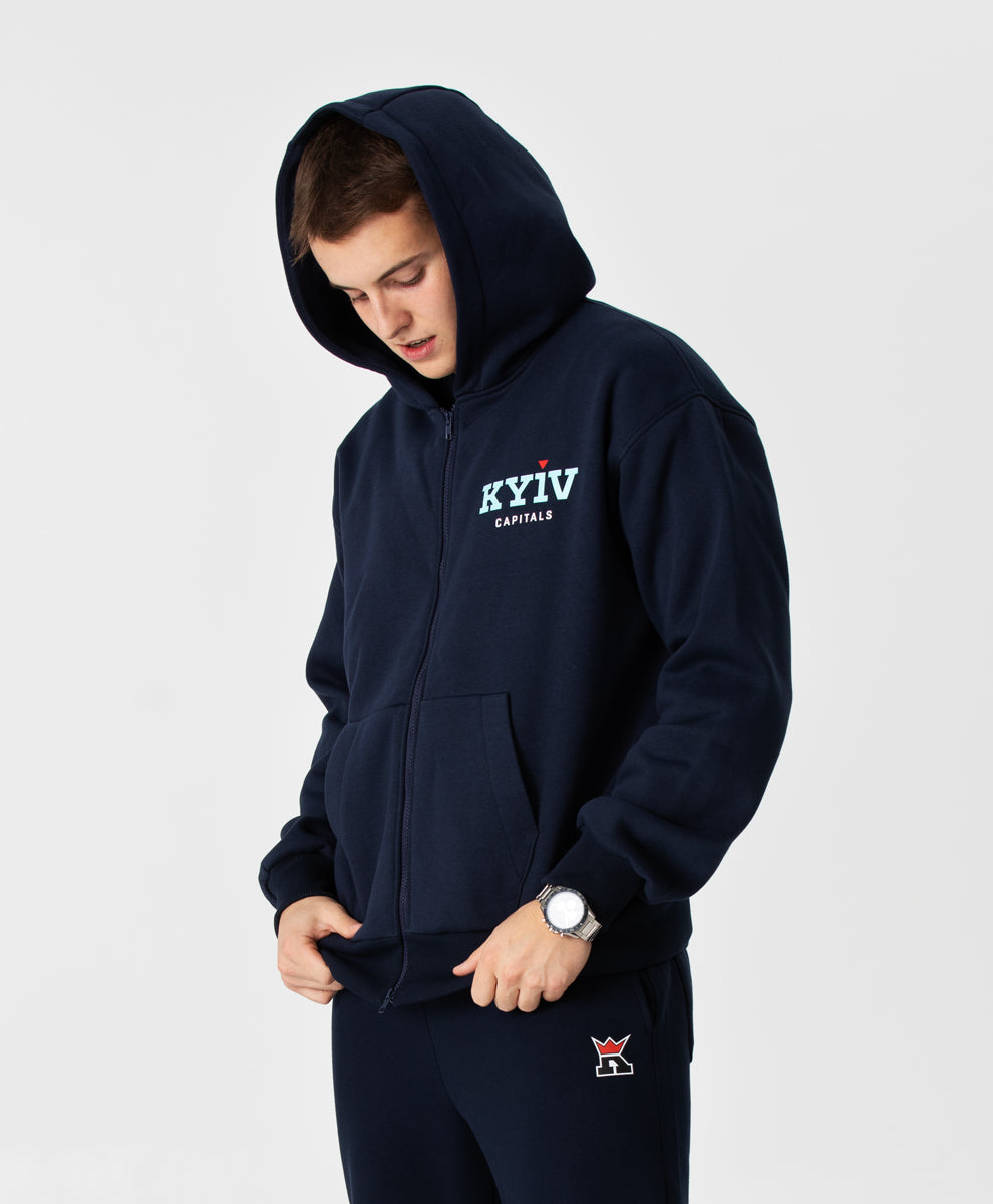 Kyiv Capitals Full Zip Fleece Skate Hoodie