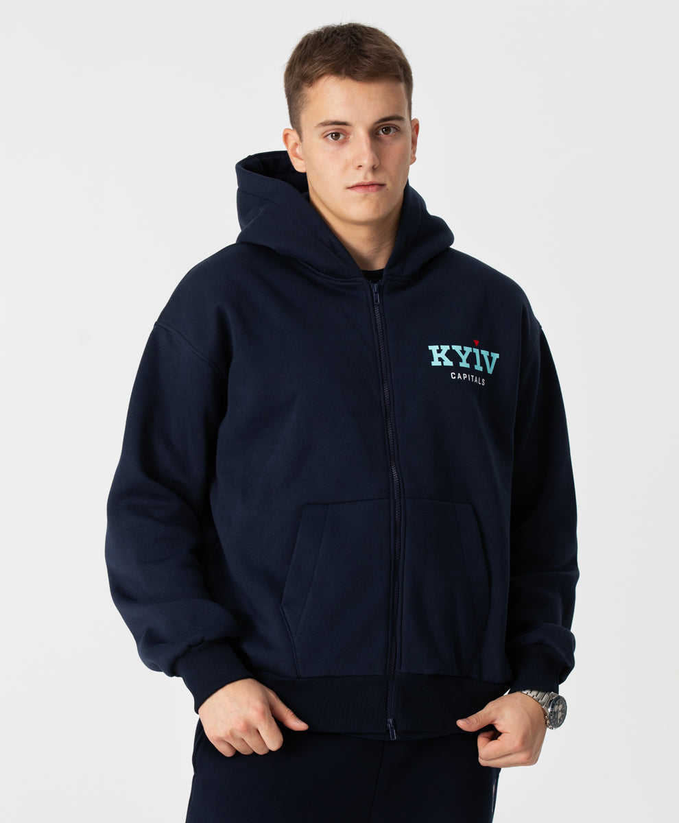 Kyiv Capitals Full Zip Fleece Skate Hoodie