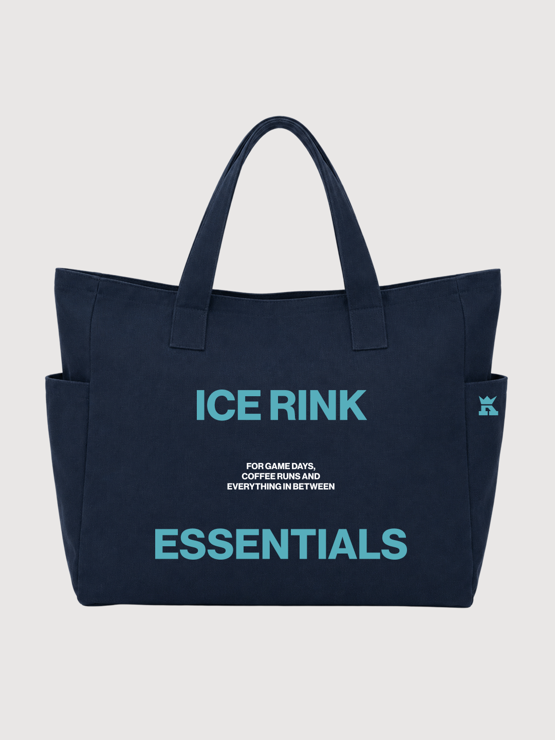 Navy Shopper Bag
