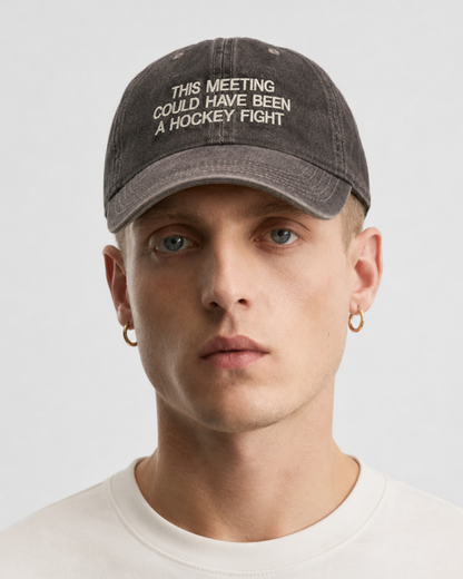 Light Grey Cap "This meeting could have been..."