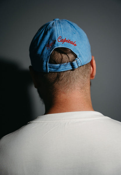 Blue Cap "I don't watch hockey"