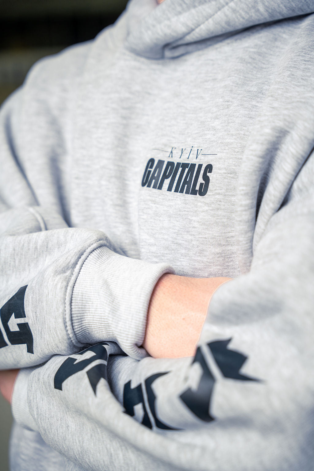 Oversize Grey Urban Hoodie