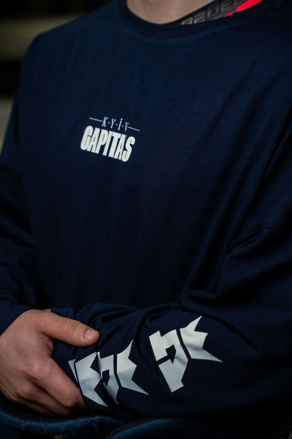 Oversize Navy Urban Hoodie