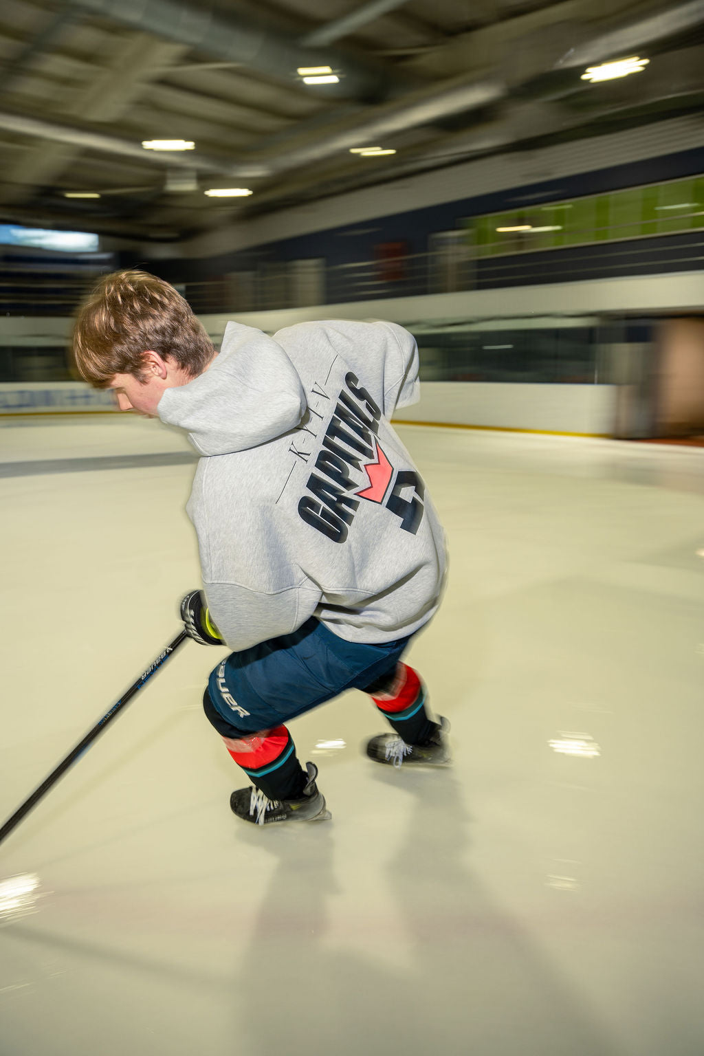 Oversize Grey Urban Hoodie