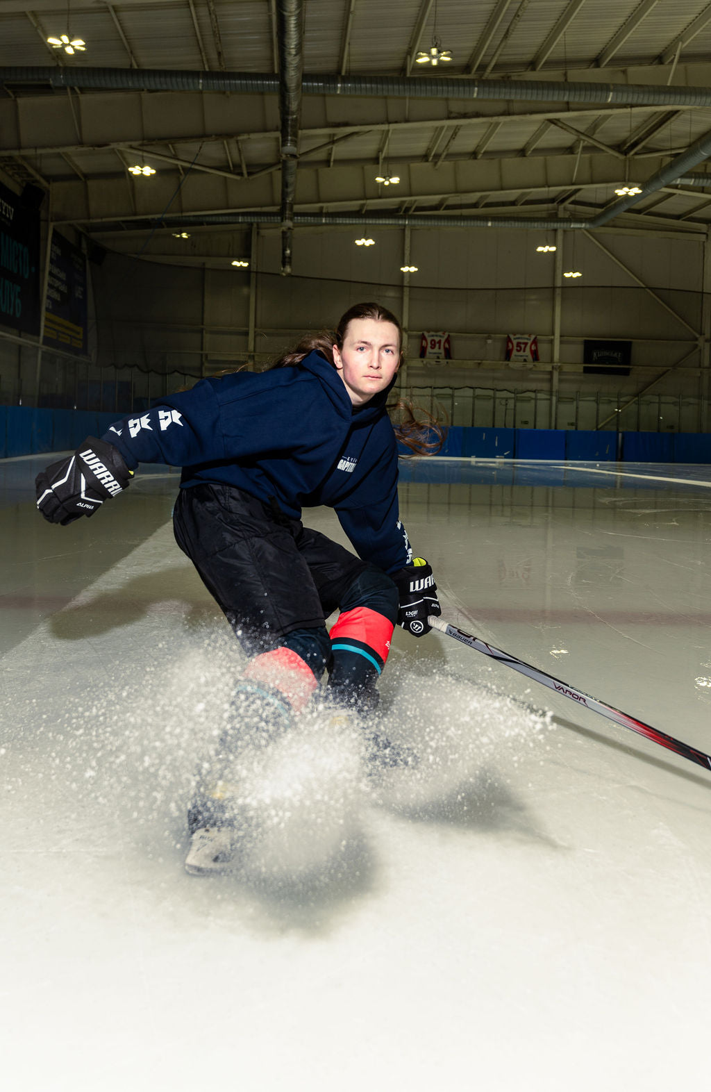 Oversize Navy Urban Hoodie