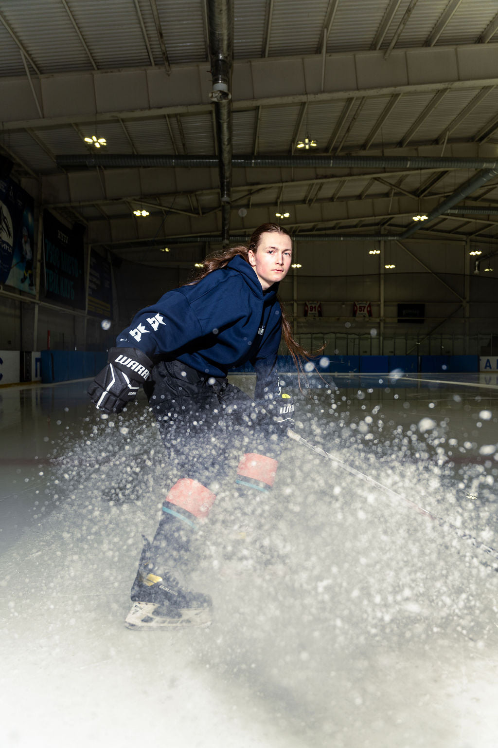 Oversize Navy Urban Hoodie