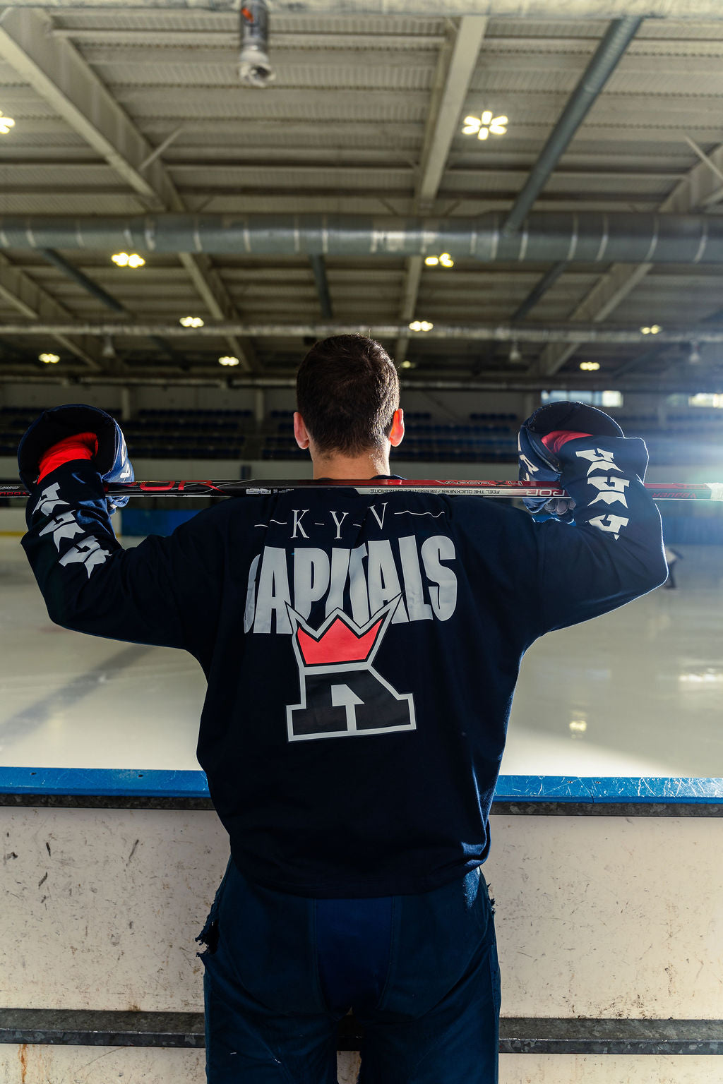 Urban Navy Oversize Long-Sleeve