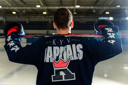 Urban Navy Oversize Long-Sleeve