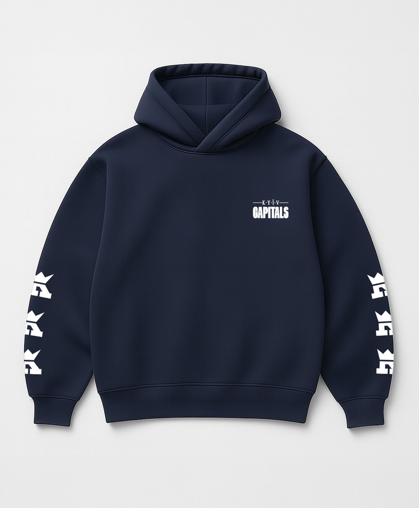 Oversize Navy Urban Hoodie