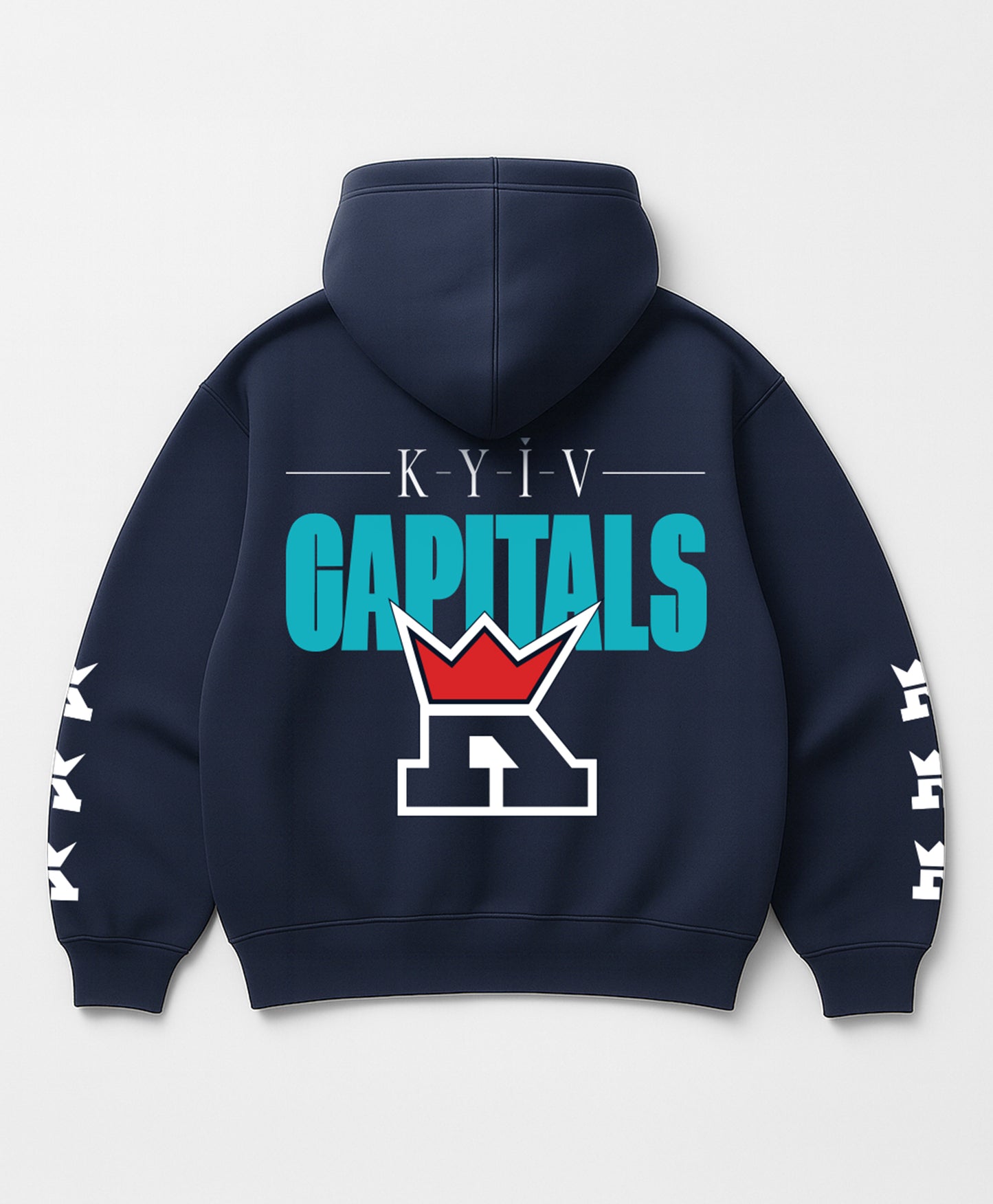 Oversize Navy Urban Hoodie