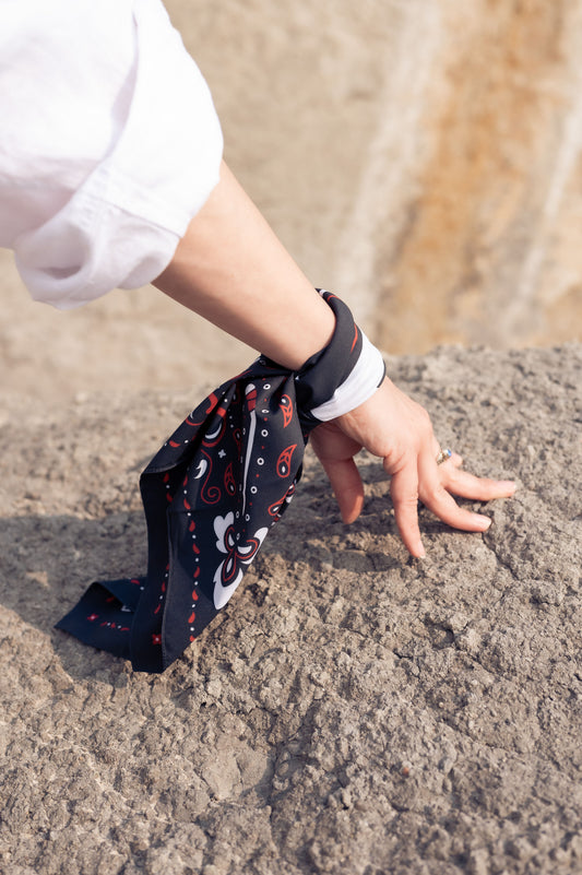 Чорна бандана Summer '25