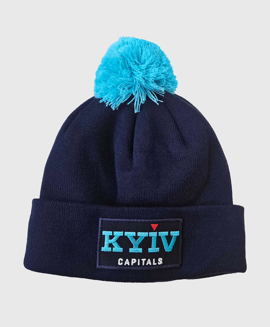 Шапка з помпоном