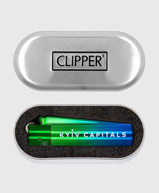 Lighter Clipper Metal Peacock