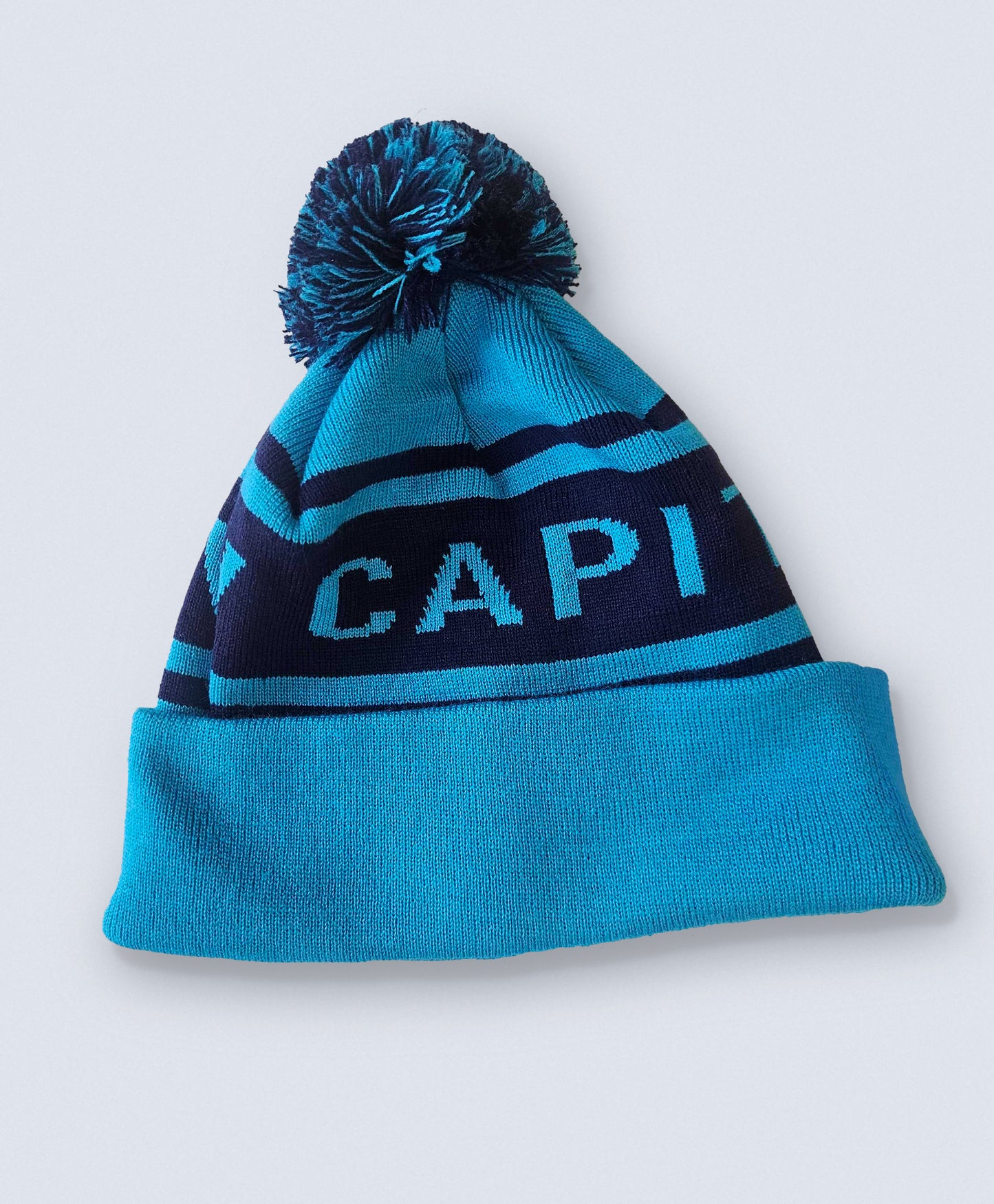 Hat with Pompon and Kyiv Capitals Logo