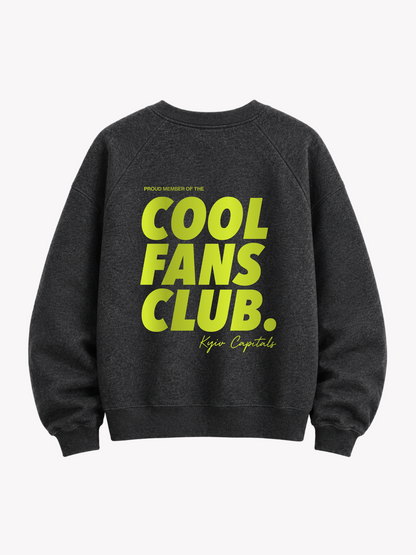 Grey Sweatshirt "Cool Fans Club"