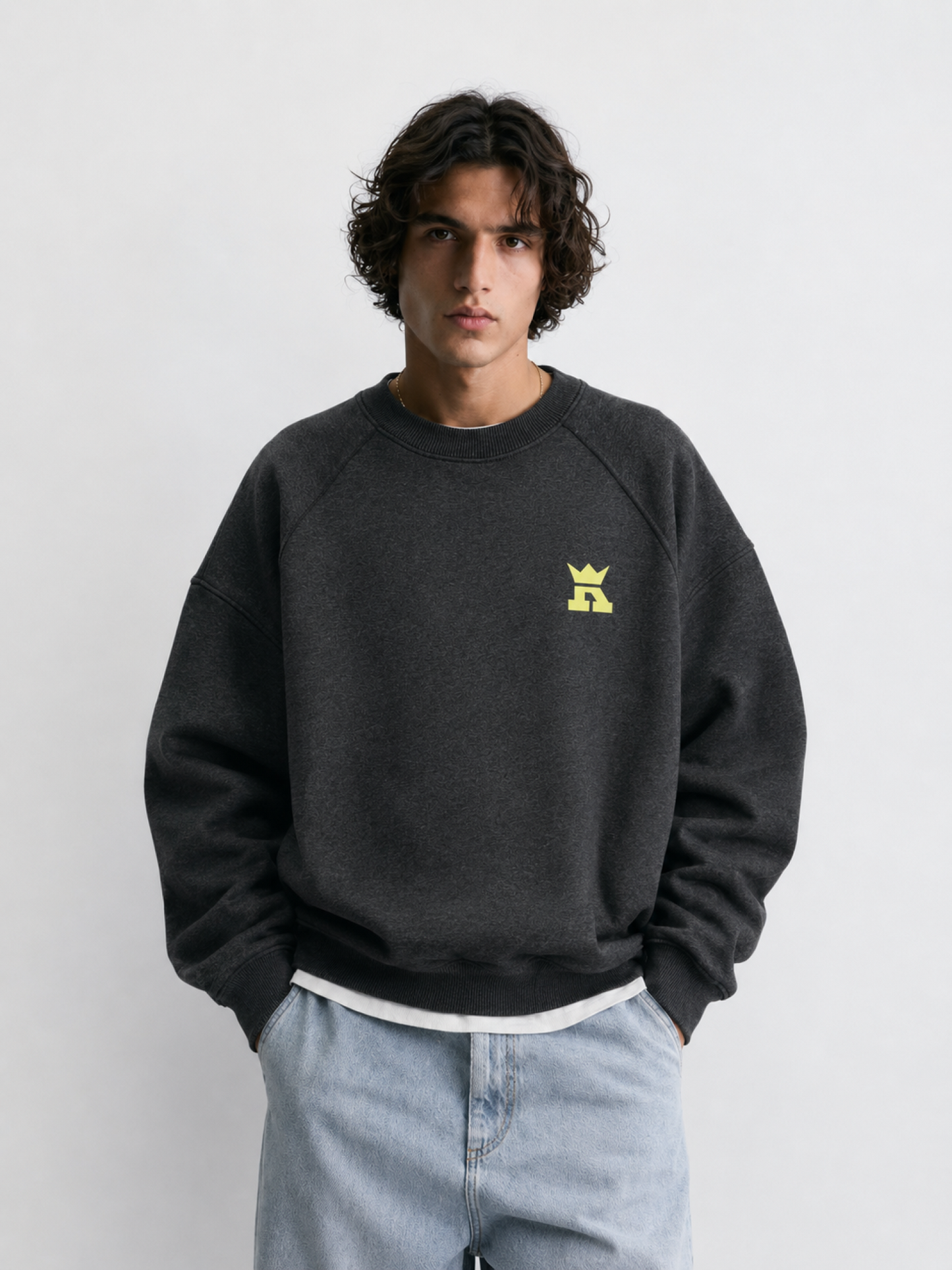 Grey Sweatshirt "Cool Fans Club"