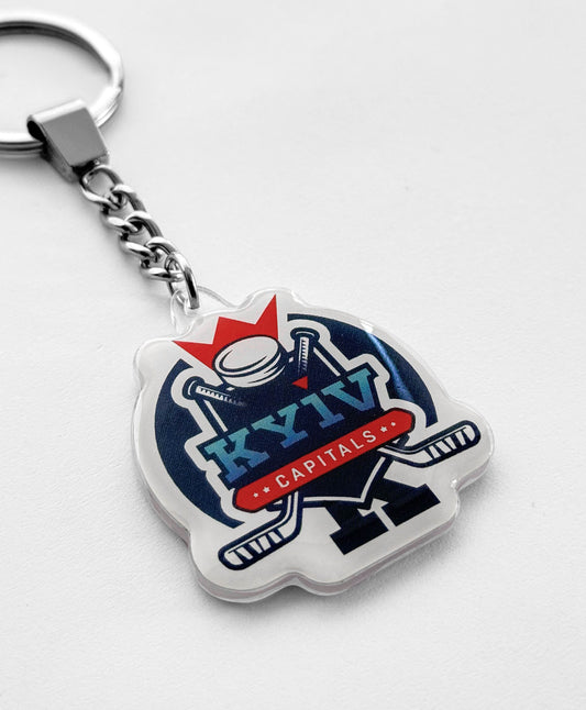 Keychain with Stick Crest