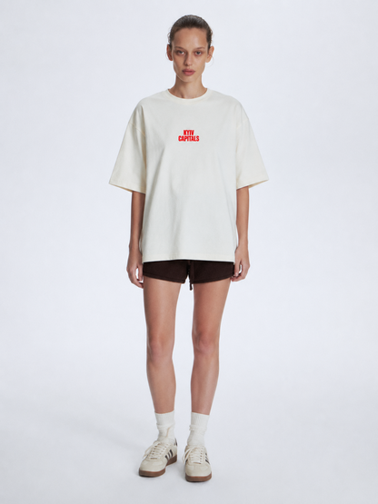 Off-White T-Shirt Red Line